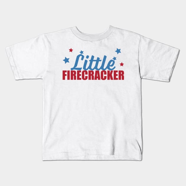 Little Firecracker Kids T-Shirt by Just for Shirts and Grins